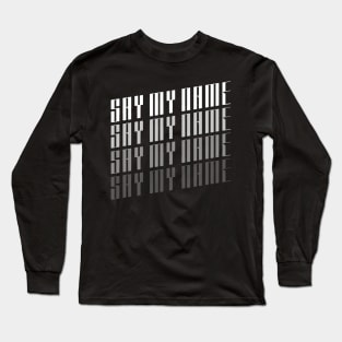 Ateez Say My Name Long Sleeve T-Shirt